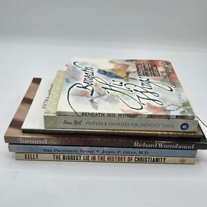 LOT of Religious Books Prayer Book Christian Books 6 Total